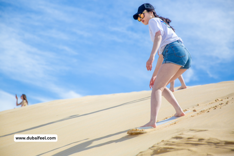Sandboarding: Glide Down Soft Sand Slopes , book , advanture, dubai