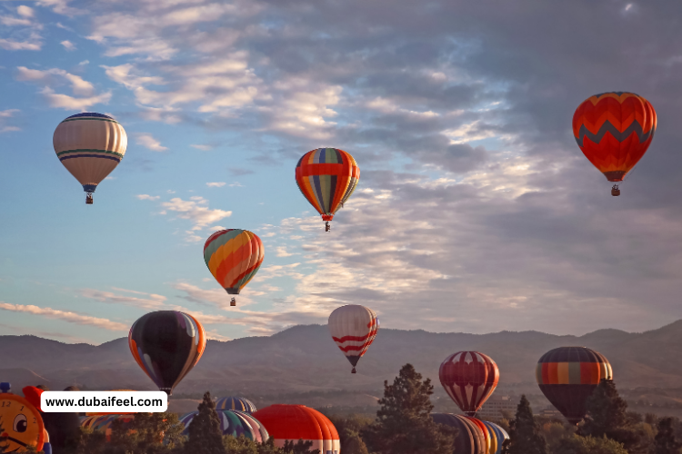 Experience the Thrill of Hot Air Ballooning , book hot air baloon advanture in dubai
