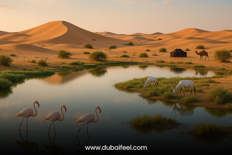 Al Marmoom Desert Conservation Reserve & Lakes