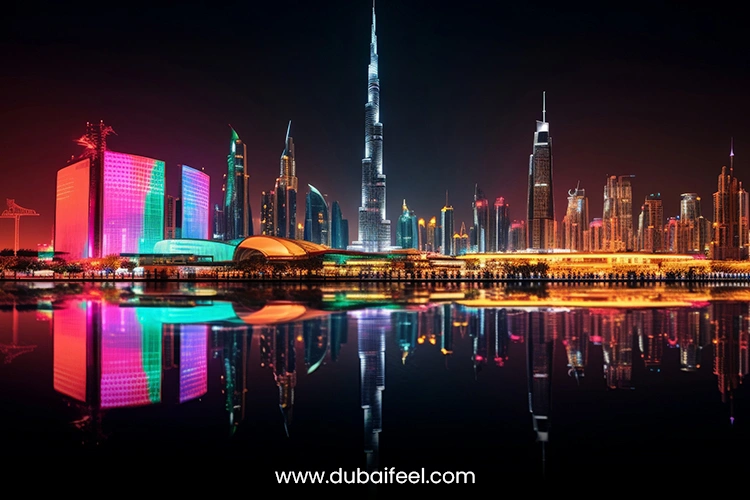 Dubai Waterfront Nights and Skyline Wonders